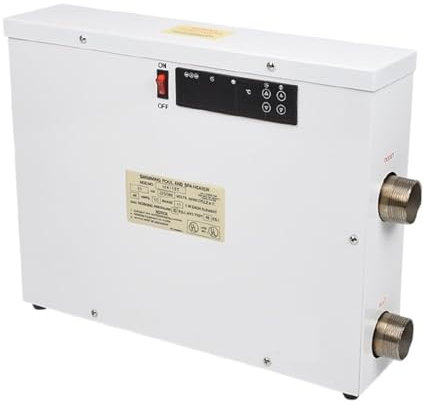 WESLNN Generador de Vapor para Sauna en casa Termostato For Bañera De Bebé, Piscina, SPA, Circulación De Agua, Bomba De Calentamiento Automática, Calentador De Agua, Temperatura Constante(5.5KW)