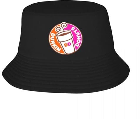 KUGEUII Atmungsaktive Unisex Baseballkappe aus Baumwolle Dunkin Donuts lustiger Fischerhut für Erwachsene verstellbare Mütze modische Freizeitmütze LKW Fahrerhut Geschenk