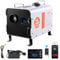 VEVOR Chauffage Diesel 8 kW, Réchauffeur d'Air Tout-en-Un 12/24/220 V, Contrôle par App Bluetooth, Télécommande et Écran d'Affichage, Alarme CO, Portable, Chauffage Rapide, pour Voiture Camping-car