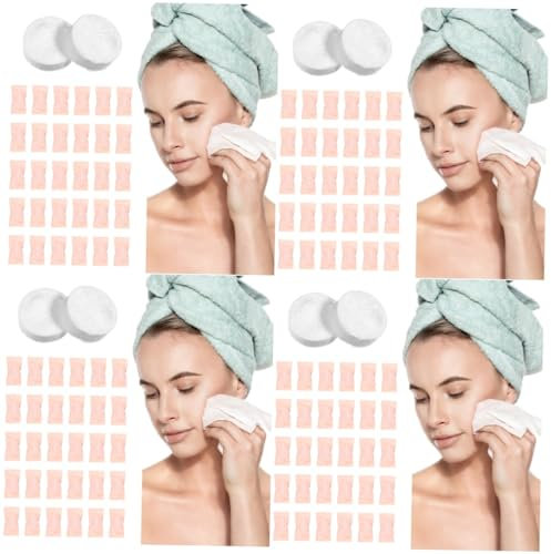 Healvian 400pcs Camping Towel Disposable Washcloths for Travel Soft Face Washcloths Bacterial Hand Wipes