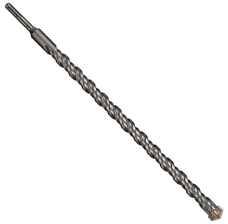 Vearter SDS PLUS Hammerbohrer 4 Schneiden 24mm x 500mm, Hartmetall YG8C Steinbohrer SDS Bohrer, Betonbohrer für Stein, Beton, Ziegel, Mauerwerk