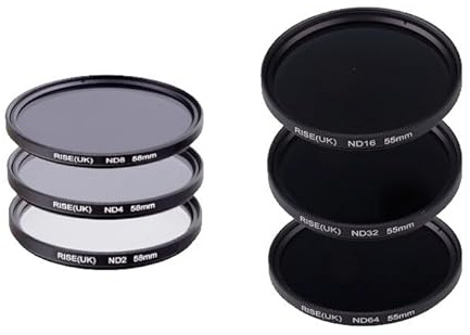 Graufilter für Panasonic Lumix DMC GM5 GM1 GX80 GX85 GX9 mit Lumix G Vario 12-32 mm Objektiv, 37 mm Durchmesser