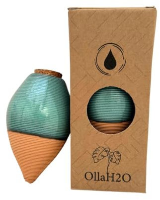 I GIARDINI DI GIULIA - Mini Olla Romana in Terracotta - Irrigazione Naturale per Piante Made in Italy, Tradizione e Sostenibilità