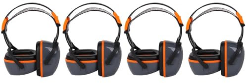 Veemoon 4stücke Noise Cancelling Headset Mit Komfortablen Ohrenschützern Für Effektive Geräuschreduzierung Zum Lernen Arbeiten Und Schlafen Komfortable Passform