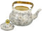 FONDOTIN Bouilloire Émaillée Vintage Avec Poignée Théière Élégante Pour Cuisinière Design Attrayant Et Facile à Nettoyer Idéale Pour Préparer Thé