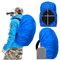Joy Walker Rucksack Regenschutz Wasserdicht Atmungsaktiv Geeignet für (15-25L, 30-40L, 40-55L, 55-70L, 70-90L) Rucksack Wandern/Camping/Reisen (Blau, S)