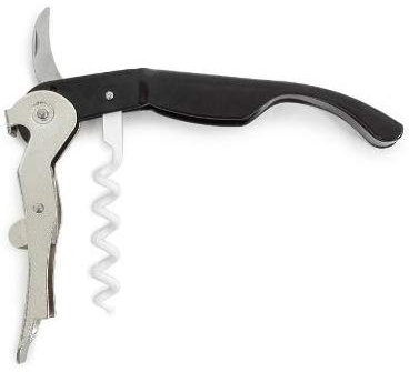 Pulltex Korkenzieher für Linkshänder, Schwarz