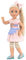Glitter Girls – Muñeca de Moda articulada de 14 Pulgadas – Cabello Rubio y Ojos Azules Brillantes – Vestido Rosa y Delantal – Atuendo De Tienda De Dulces – 3 años + – Chrissy