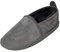 Hollert Damen & Herren Lammfell Hausschuhe Hubert GRAU Fellschuhe 100% Merino Schaffell Echtleder Gummisohle warm atmungsaktiv Schuhgröße EUR 43