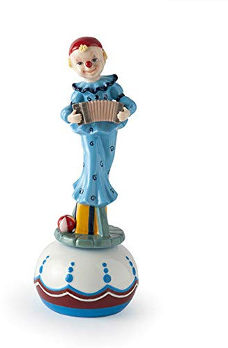 Royal Class Spieluhr Clown Akkordeon Porc.22 cm