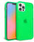 FELONY CASE - iPhone 12/iPhone 12 Pro Neon Green Clear Protective Case, TPU and Polycarbonate Shock-Absorbing Bright Cover - Crack Proof with a Gloss Finish - Wireless Charging Compatible
