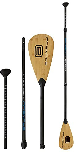 Brunelli Carbon Bambus Kajak Dual Tech Paddle 2-in-1 SUP Paddel 180-220cm