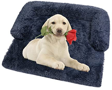 Vinnykud Couchkissen für Hunde und Katzen Plüsch Hundematte Grosse Hundebett Hundesofa Wasserfeste Unterseite Hundedecke Sofaschutz mit Reißverschluss Hundedecke Waschbar Kofferraumschutz