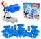 xwin sportseries STEM Building Block Interlocking Set 1000PCs Construction Straws Connectors Wheels Creative Kit Toy Safe Carry Case Building Games for Boys & Girls Birthday Summer Toy