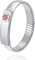 EnerCoppeX SOS Medical Alert PersonalizedID Medizinisches Notfall-Armband aus Edelstahl für alle Menschen auf Reisen und im Falle einer Dringlichkeit, 7.48 inches, Edelstahl