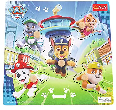 Trefl 61620 Holzspielzeug, Bunt, Mehrfarbig
