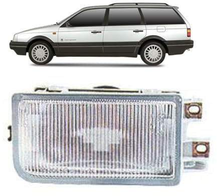 DM Autoteile 108656 Nebelscheinwerfer Nebelleuchte rechts kompatibel für VW Passat B3/B4 3A2 35I Variant 3A5