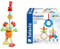 Playgro 720113 Kinderwagenanhänger Klipp Klapp Maus, Ab 0 Monate, Dingly Dangly Mimsy, Orange/Bunt, 40144 & Selecta 61045 Klappadu, Minitrapez und Babyspielzeug, 19 cm