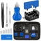 EVENTRONIC Watch Battery Replacement Tool Kit,Watch Back Remover Tool,Watch Case Opener Tool,Watch Tools Case Back Opener,Watch Repair Kit,Watch Case Opening Pry,Spring bar,Tweezers,with Carry Case