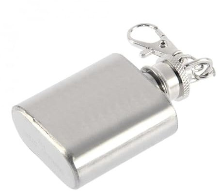 Hip Flask Flask Wine Hip Drink Flasks for Drinkware 1 Oz Pot BO6 Hip Flask Stainless Steel with Key Chain Kitchen Accessories Hip Flasks for Men