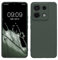 kwmobile Housse Compatible avec Xiaomi Redmi Note 13 Pro 5G / Poco X6 5G Coque - Housse de téléphone en TPU avec Protection Appareil Photo - Vert Mousse