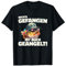 Angel Sprüche Barsch Fischer Angeln Geschenk Fun 'Nichts gefangen ist auch geangelt!' T-Shirt Schwarz Kurzarm Klein Klassische Passform Männer
