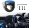 deemars Lenkradknopf Spinner, Car Power Handle Lenkrad Spinner, 360-Grad drehbarer Lenkradknopf Ball, Universal Auto Fahrhilfe Zubehör für Autos, Lastwagen, Boote (Blau)