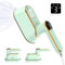 Travel Clothes Steamer Portable Iron - LCD Screen 2 in 1 Handheld Steam Clothing Wrinkles Remover for Garments, 15S Fast Heat-up,4 Model 1200W Garment Steamer and Mini Iron for Travel & Home（Green）