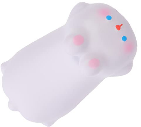 STOBOK Kawaii Computer Mauspad Mit Handgelenkstütze Ergonomisch Rutschfest Pu Für Büro Und Gaming Kaninchen Design