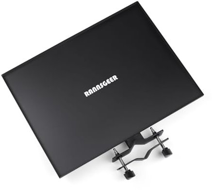 Rannsgeer Heavy Duty Metal Square Tray for Tripod Speaker Stand and Tripod TV Stand (12x16)