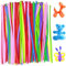 Cisixin 100pcs Lange Luftballons Magische Modellierung Ballons für Geburtstag Hochzeit Weihnachten Party Mehrfarbig 30cm