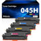 inkalfa 045H Toner Kompatibel für Canon 045H 045 für i-SENSYS MF633cdw MF635cx LBP613cdw LBP611cn MF631cn MF632cdw MF634cdw MF636cdwt LBP612cd (Schwarz Cyan Gelb Magenta, 4er-Pack)