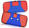 Generico Custodia per Nintendo Switch 2, Design Mario con Guscio Rosso e Fascia Blu, Impermeabile, Supporto Integrato