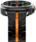 Fullife Titan Armband für Samsung Galaxy Watch Ultra 47mm(2025/2024),Schwarz/Orange