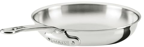 Hestan ProBond Luxe 8.5-Inch Quart Skillet, Professional Clad Stainless Steel, ProCore Tri-Ply Clad Construction, Polished Exterior, Induction & Oven Safe