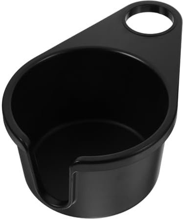 OSALADI 360° Swivel Desk Cup Holder Clamp under Table Installation for Gaming Desk and Office Use, Includes Phone and Headphone Holder