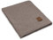 KNIT FACTORY - Juul Plaid - Kuscheldecke für das Sofa - Wolldecke - Decke aus 30% Wolle und 70% Polyacryl - Marron/Beige - 130x160 cm
