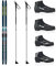 Fischer Langlaufski-Set Comfort Cruiser klassisch + Bindung + Schuhe + Stöcke (XL (189 cm Länge - für 95 bis 105 kg))