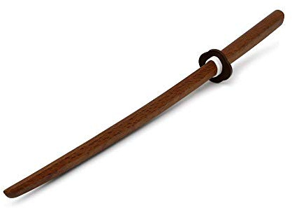 Playwell Martial Arts Deluxe Childrens Wooden Bokken - Red Oak - 33