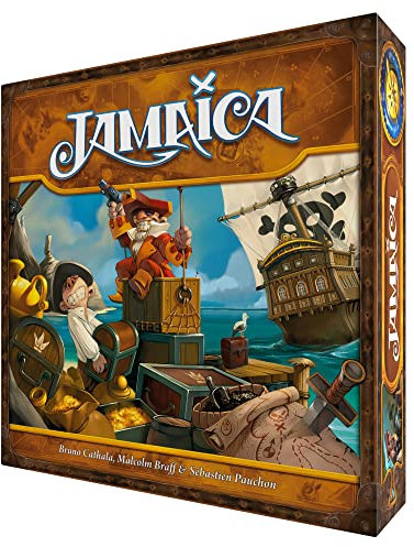 Asmodee Editions, Jamaica 2nd Edition, Board Game, Ages 8+, 2-6 Players, 30-60 Minutes Playing Time Various, ASMSCJCA03EN