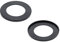 SECURA 2x Reibscheibe Ø52,9/32,3mm kompatibel mit Sabo 47-KAT VARIO SA367 Rasenmäher