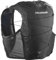 Salomon Active Skin 8 Unisex Hydrationsweste Trail running Wandern MTB mit Hydrationsflaschen, Dauerhafter Komfort, Schnelle Flüssigkeitszufuhr, Optimierte Verstaumöglichkeiten, Schwarz, L