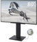WALL V5 Low Type | Japanischer Rollender, Verschiebbarer und Freistehender 32-80 Zoll Universal TV-Ständer mit verdeckten Rollen | Satin Schwarz