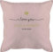 Kissen 50x50 - Ideen - I Love You mit Datum I Partner Geschenk I Geschenk Paare - 50 x 50 cm - Hellrosa - Alles Liebe zum Valentinstag Dich schmusekissen Freundin Geschenke partnerpillow