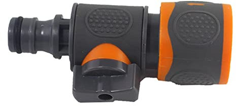 FUBESK Quick Release in Line Shut Off Valve,Garden Hose Pipe in Line Tap Shut Off Valve Fitting Connect Adaptor Tool Gadget