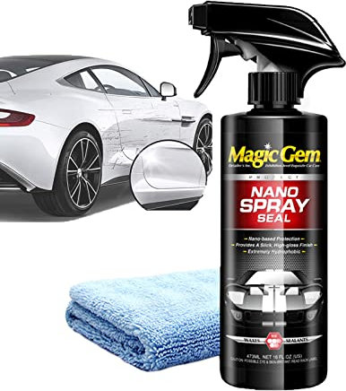 ZEID Magic Gem Automotive Paint Sealant und Quick Ceramic Coating Sealing Kit - Car Wax Polish Spray mit Nano Technologie