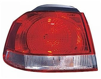 DM Autoteile 145580 Rückleuchte Heckleuchte Rücklicht links W16W WY21W außen kompatibel für VW Golf 6 5K1