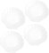 Didiseaon Assiettes En Porcelaine En Forme De Coquillage Plateaux Multi-usages Ustensiles De Cuisine Décoratifs Pour La Maison Pour Salade Dessert Steak
