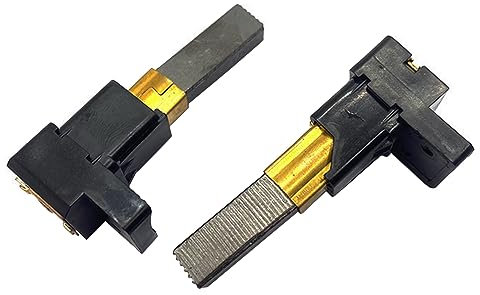 Paquete de 2 cepillos de carbón para aspiradora, soporte de motor eléctrico de repuesto para Dyson DC05/DC07/DC08 (32 x 11 x 7 mm)