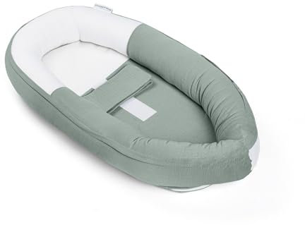 DOOMOO Cocoon Reductor para Recien Nacidos Tetra Green, Evolutivo, Transpirable, 0-8 Meses